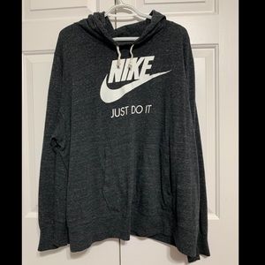 Women 3x Plus size thin Nike hoodie